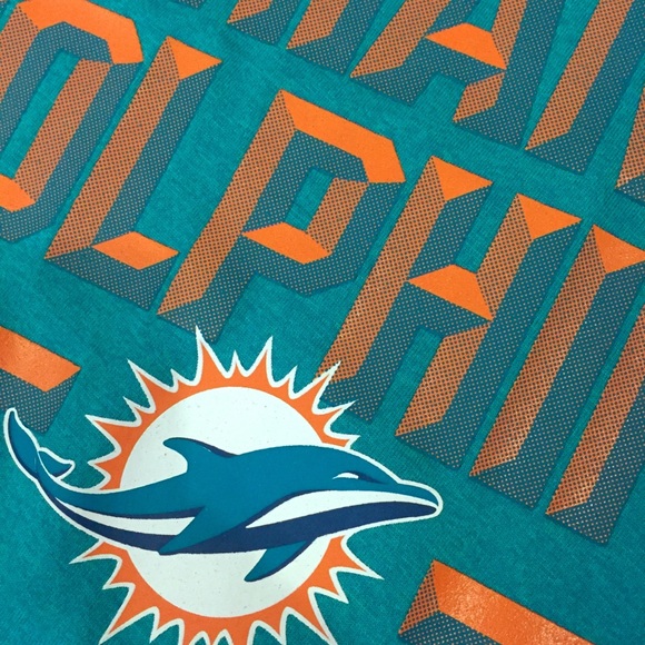 NWOT NIKE Miami Dolphins Dri-Fit T-shirt - Picture 4 of 6